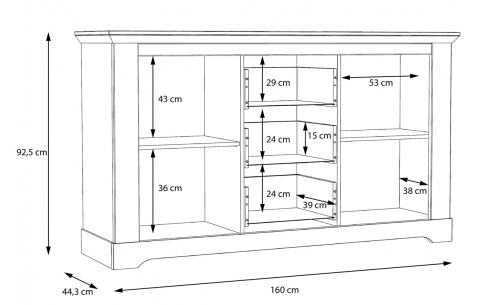 Komoda PLP 10356
