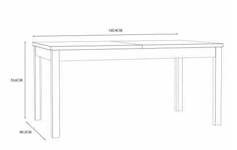 Valgomojo stalas NJT 12283