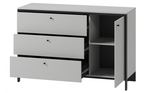 Komoda GRIS 12384