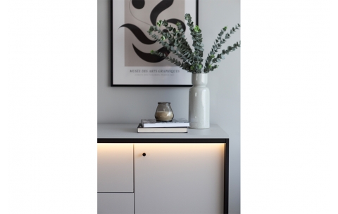 Komoda GRIS 12384