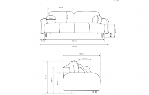 Sofa DCL 12491