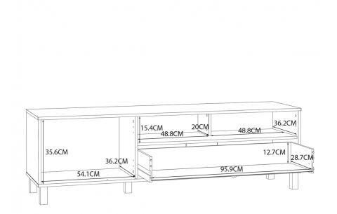 TV ir audio spintelė LKL 12688