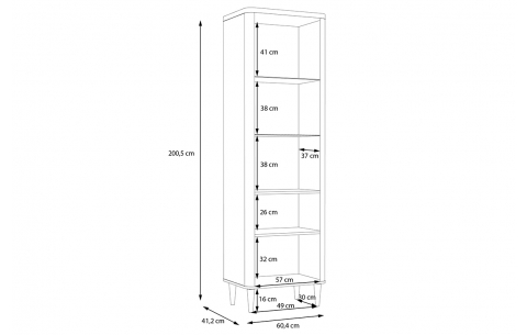 Vitrina TLC 12938