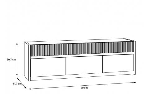 TV ir audio spintelė SK  13024