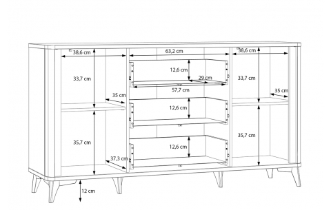 Komoda RFR 13164