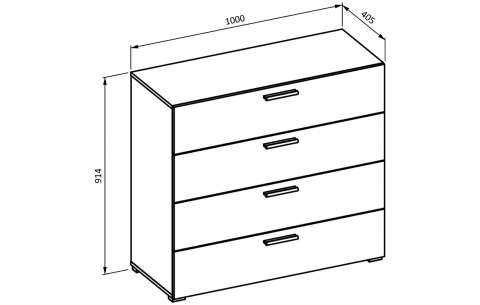 Komoda VERTINA 13864