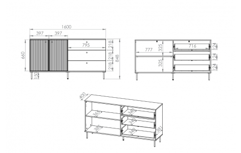 Komoda HSP 14141