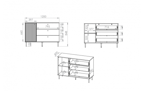 Komoda HSP 14142