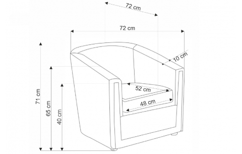Fotelis CNR 14639