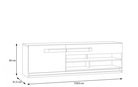 TV ir audio spintelė NTT 14652