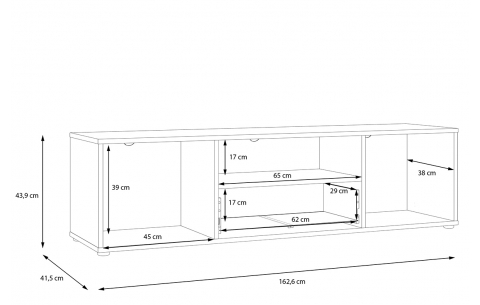 TV ir audio spintelė DCR 14819