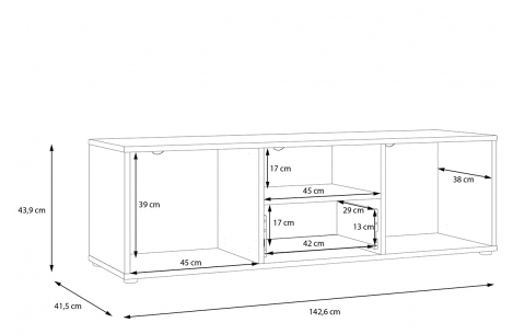 TV ir audio spintelė DCR 14821