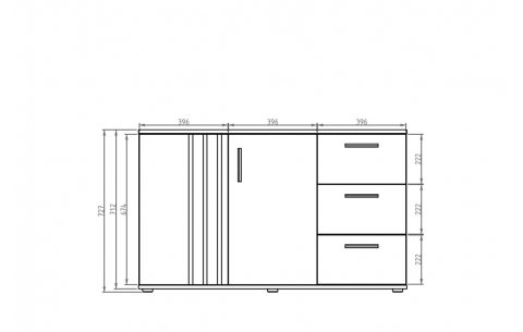 Komoda TOLL 14867