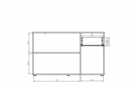 Komoda TOLL 14870