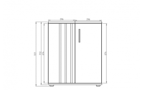 Komoda TOLL 14874