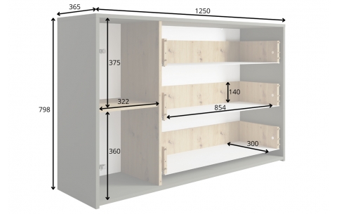 Komoda RIMINI 14879