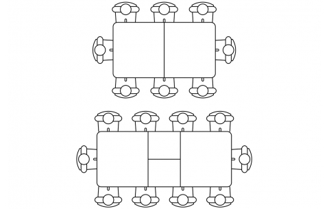 Valgomojo stalas MN 15138