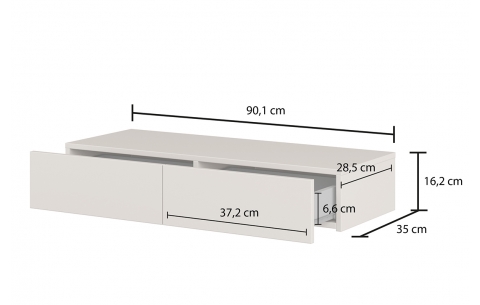 Kosmetinis staliukas JUKON 15204