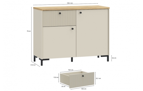 Komoda BBX 15501