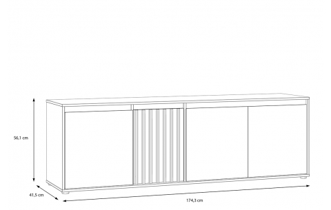 TV ir audio spintelė TLS 15888