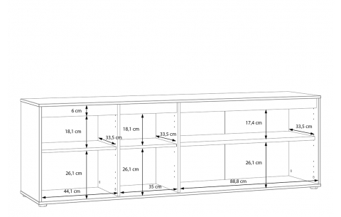 TV ir audio spintelė TLS 15888