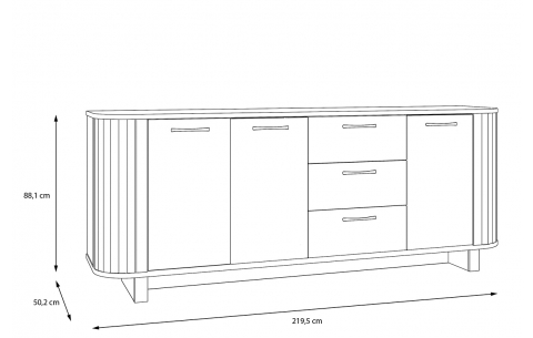 Komoda MFR 15891