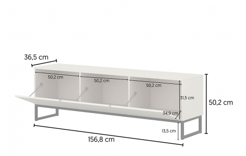 TV ir audio spintelė LOFT 16607