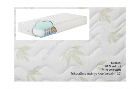 Čiužinys AURELLA 120/140/160/180/200