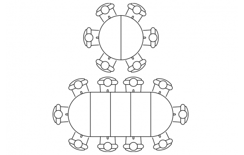 Valgomojo stalas SLN 16845