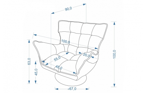 Fotelis NHG 16933
