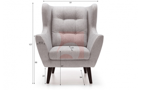 Fotelis HENRY 4783