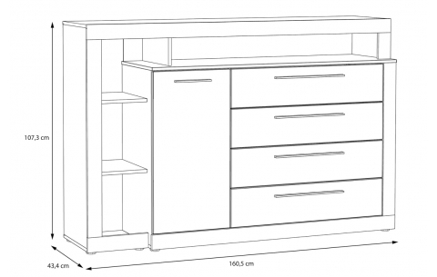 Komoda LBL 5578
