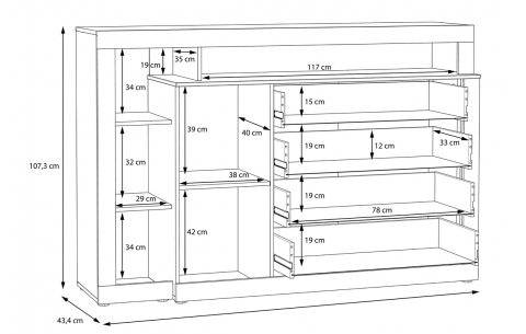 Komoda LBL 5578