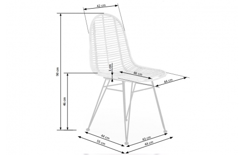 K337 - HALMAR Valgomojo kėdės