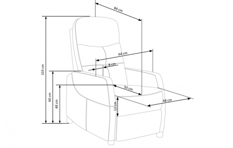 Fotelis PFL 7719