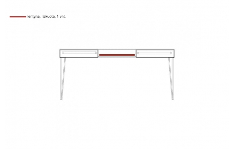 Darbo stalas PIREUS 8723