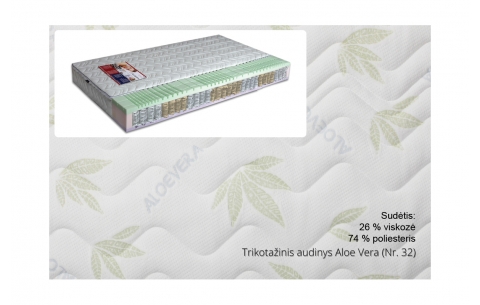 Čiužinys VANESA 120/140/160/180